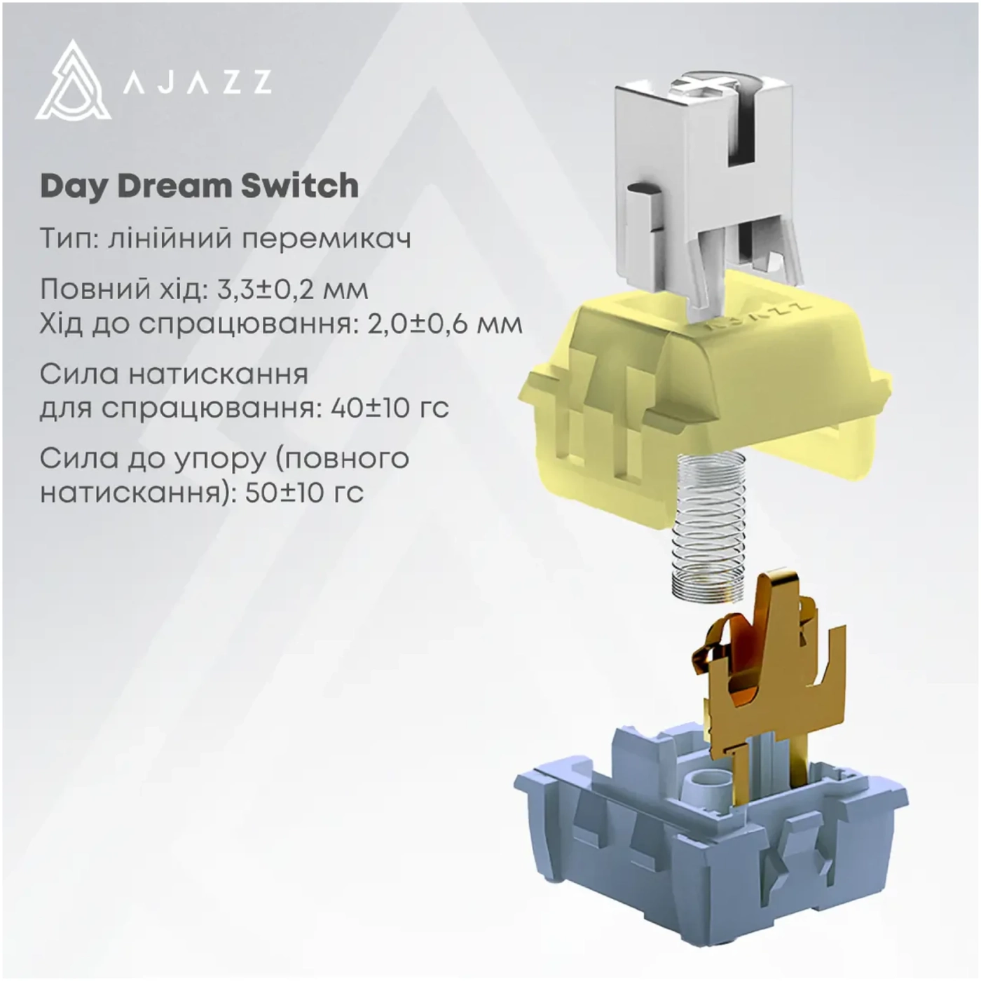 Купить Клавиатура AK820 MAX PLUS RGB Daydream Switch Wireless Blue/White/Dark (AK820MAX-DD-BWD) - фото 7