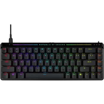 Купить Клавиатура Asus ROG Falchion Ace LED 68key HFX Magnetic Switches Black (90MP03VE-BKUA20) - фото 1