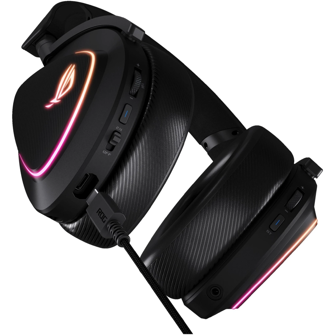Купити Навушники ASUS ROG Delta II Black (90YH03W0-BHUA00) - фото 4