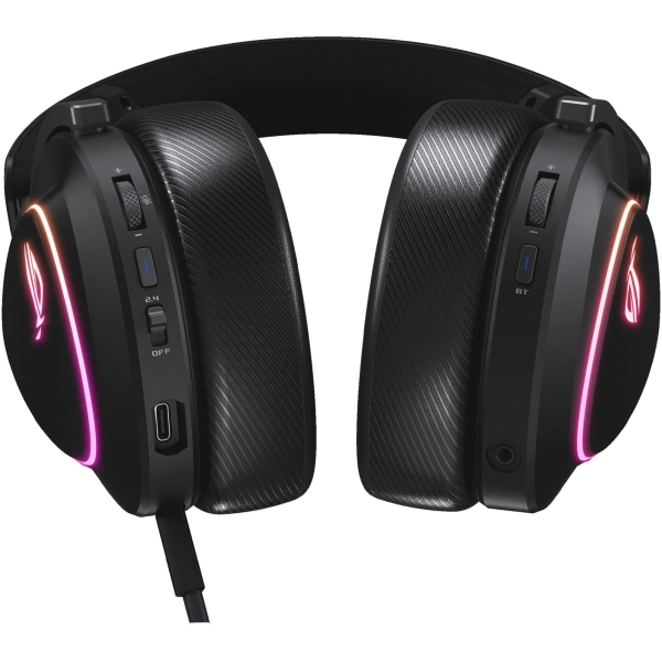 Купити Навушники ASUS ROG Delta II Black (90YH03W0-BHUA00) - фото 5