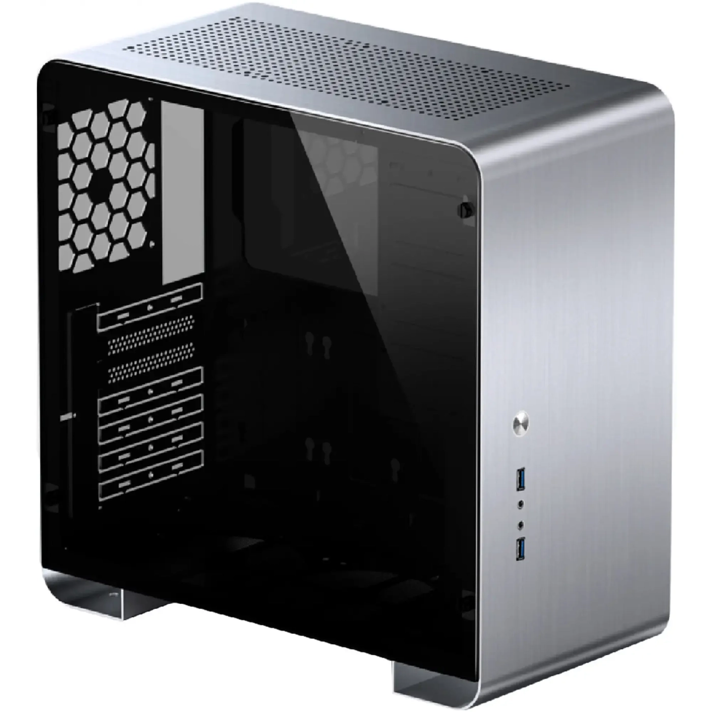 Купити Уцінка Корпус QUBE FALCON Aluminum Silver (ARK00215) - фото 1