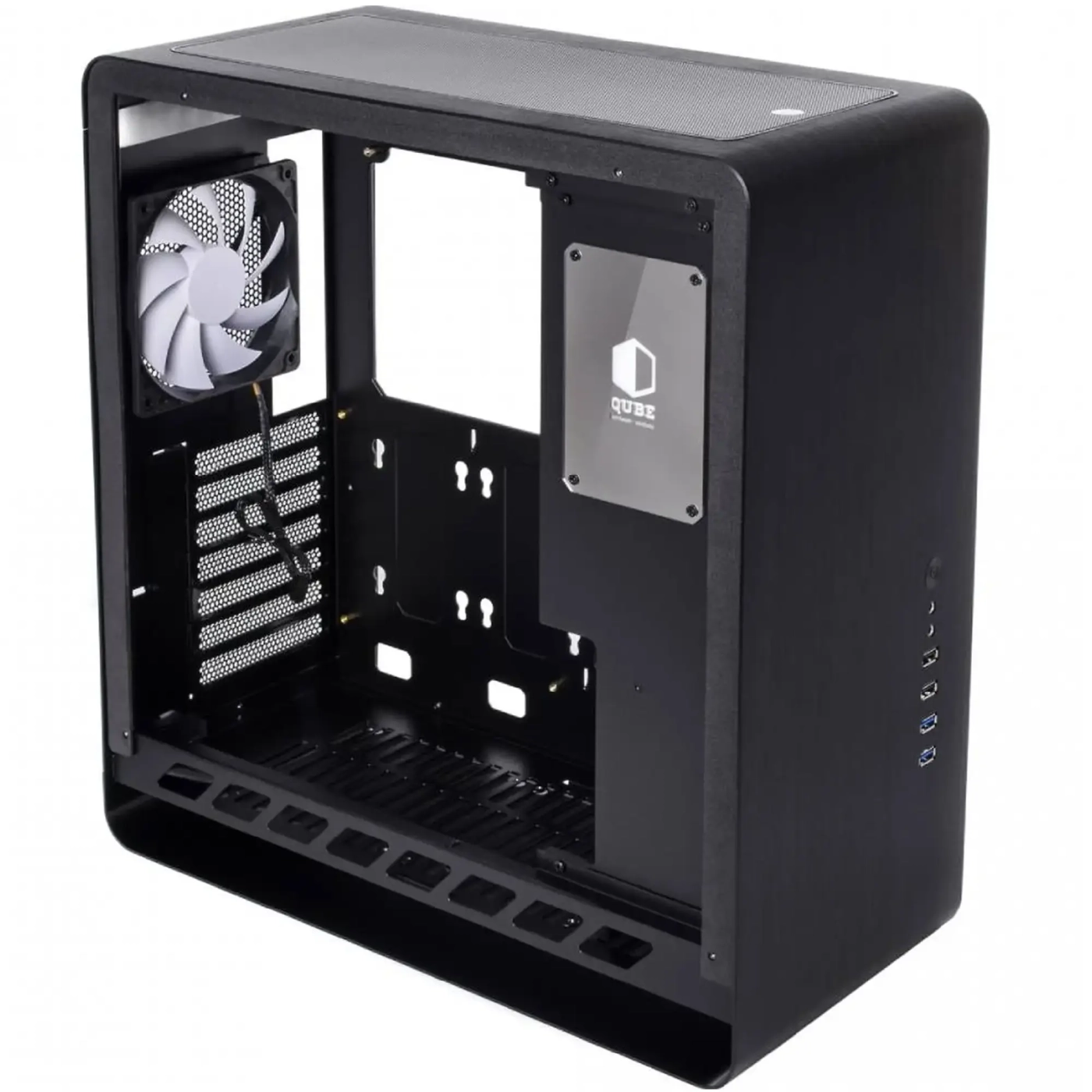 Купить Уценка Корпус QUBE HAWK Aluminum Black Printed CHECKPOINT arsenal blue (QBX4CHEC30004) - фото 5