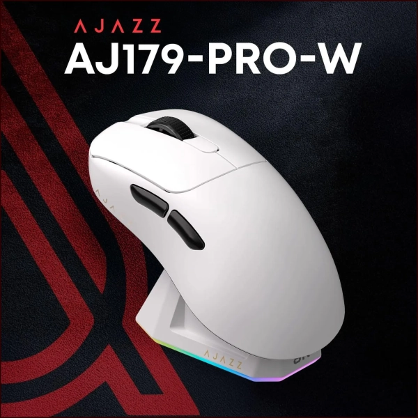 Купити Мишка Ajazz AJ179 Pro Cloud Peak White (AJ179-PRO-W) - фото 4
