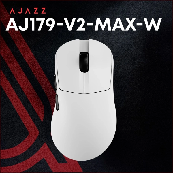 Купити Мишка Ajazz AJ179 V2 Max White (AJ179-V2-MAX-W) - фото 6