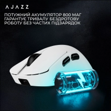 Купити Мишка Ajazz AJ179 V2 Max White (AJ179-V2-MAX-W) - фото 10
