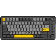 Купити Клавіатура Ajazz AK820 MAX RGB Magnetic Switches Black/Gray/Yellow (AK820MAX-WM-BGY) - фото 1