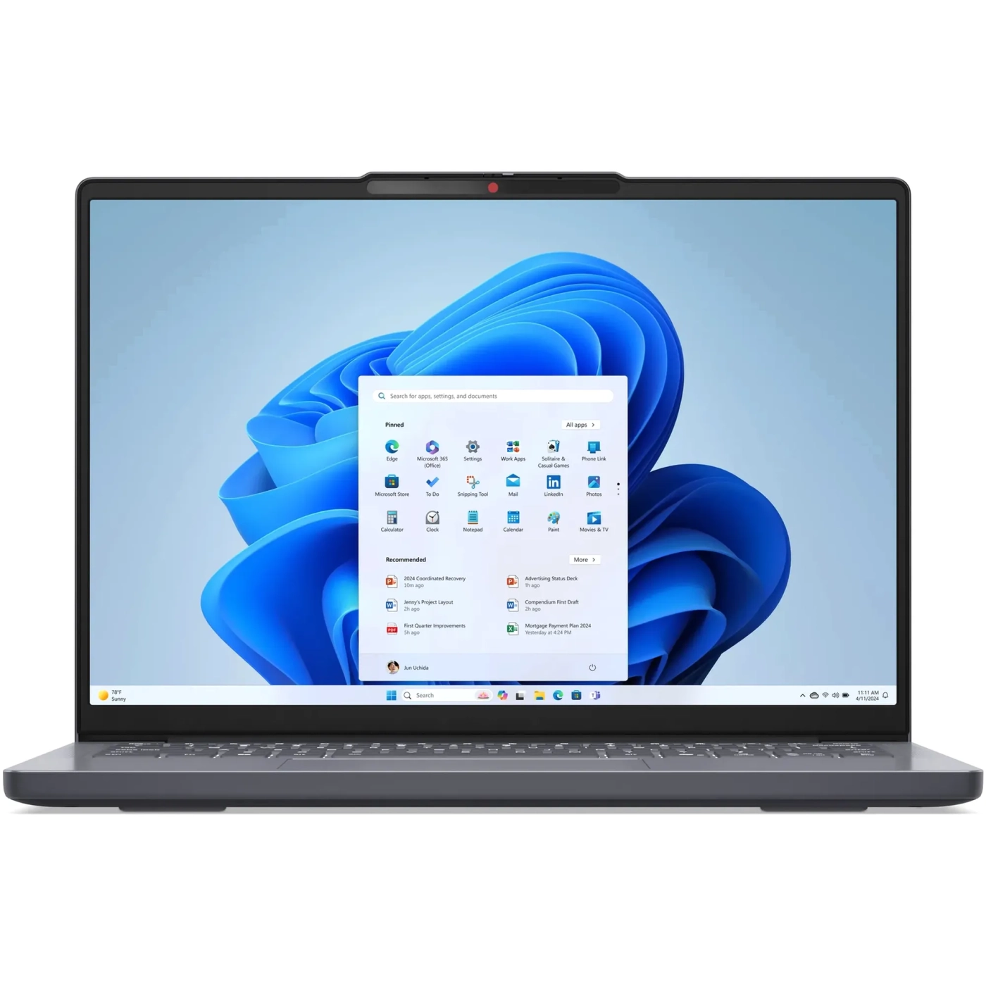 Купити Ноутбук Lenovo IdeaPad Slim 3 14IRH10 (83K000ATRA) - фото 2