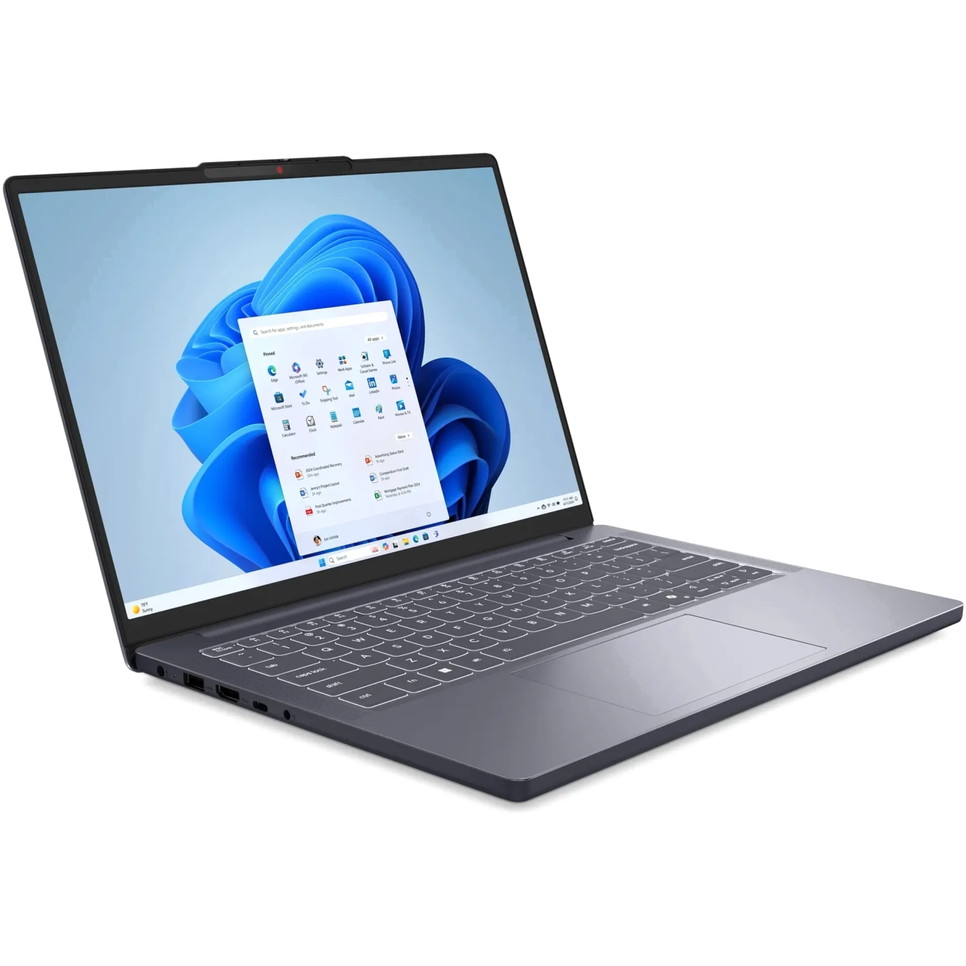 Купити Ноутбук Lenovo IdeaPad Slim 3 14IRH10 (83K000ATRA) - фото 4