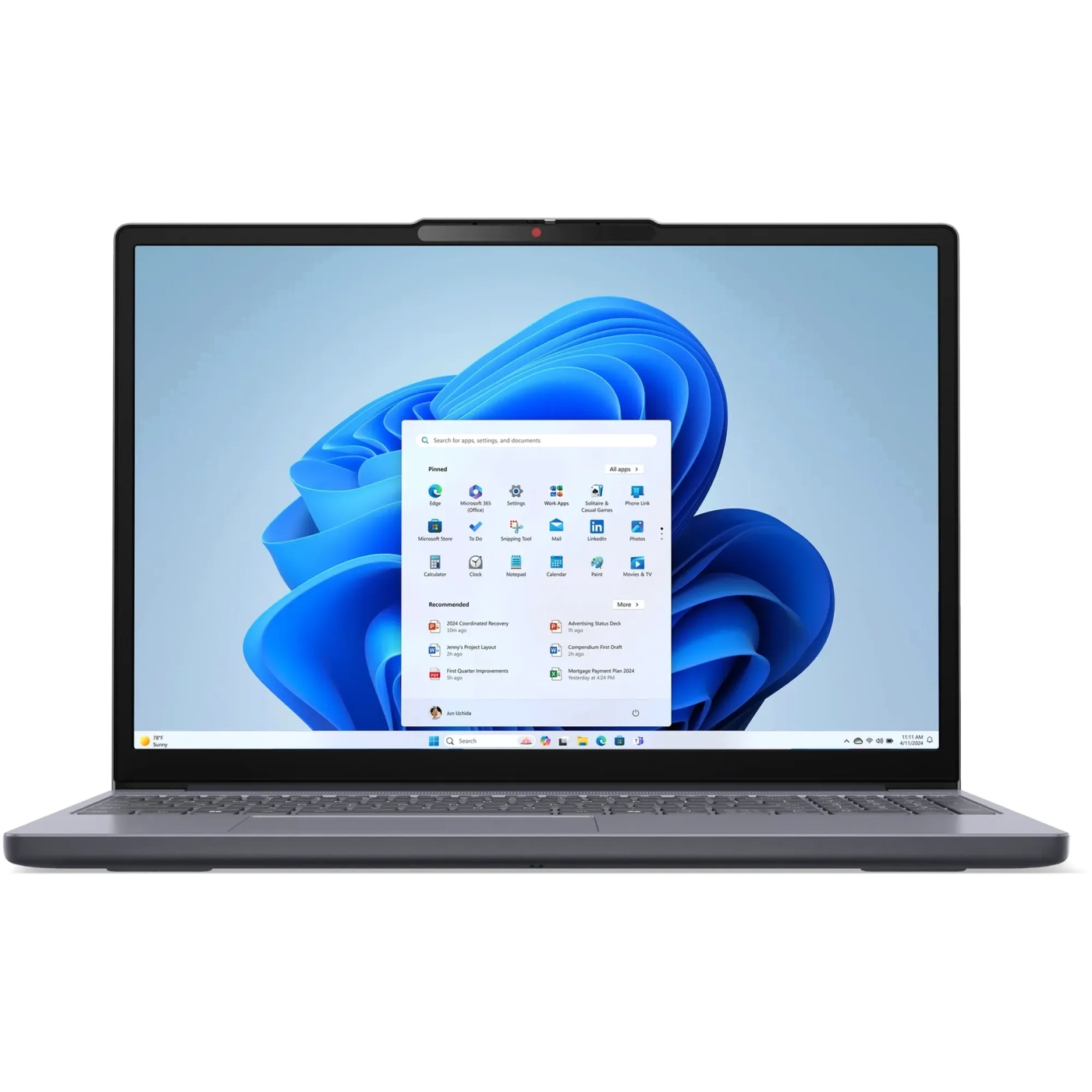 Купити Ноутбук Lenovo IdeaPad Slim 3 15IRU10 (83KD0015RA) - фото 2