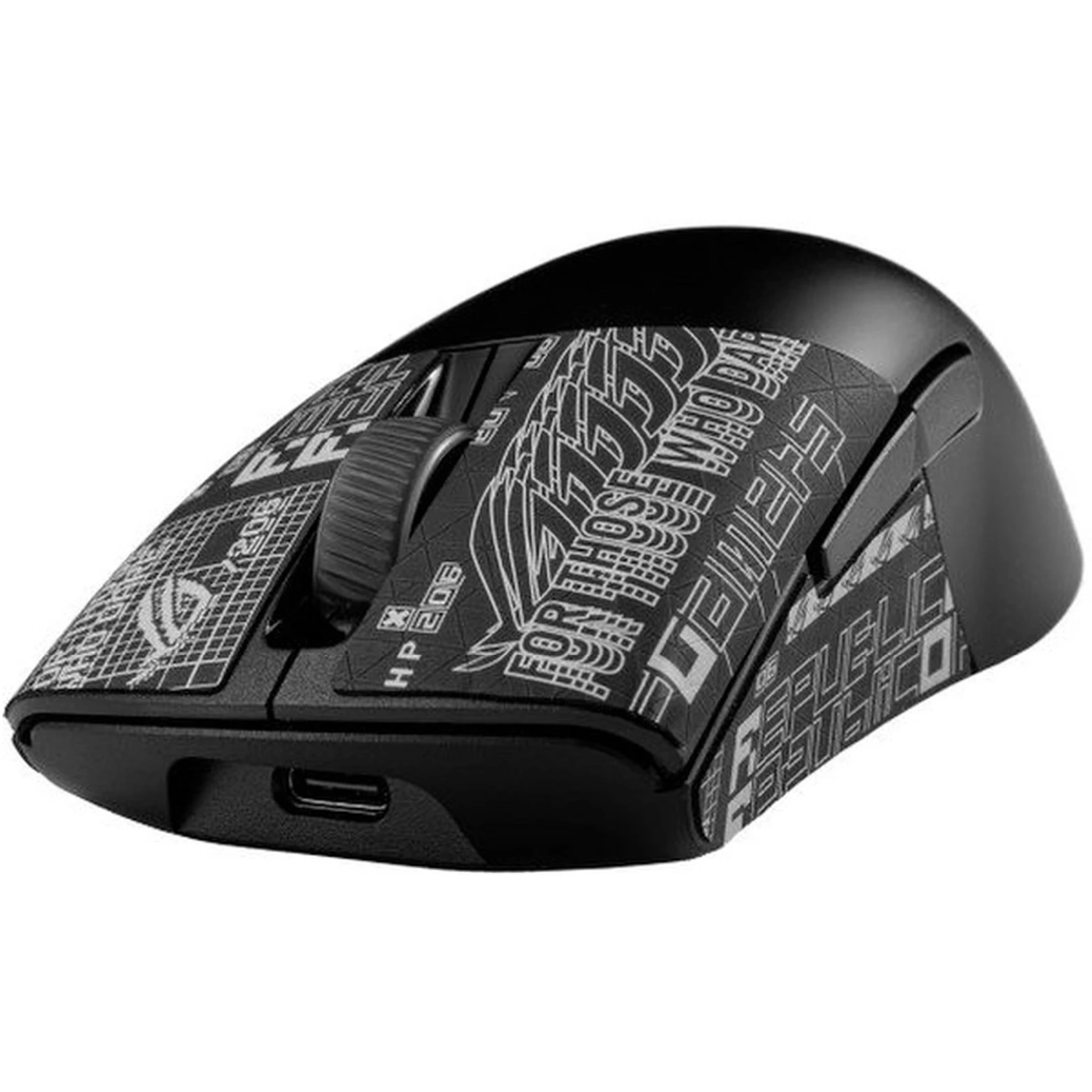 Купити Мишка ASUS ROG Keris Aimpoint Bluetooth/Wireless Black (90MP02V0-BMUA00) - фото 3