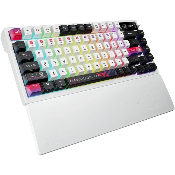 Купить Клавиатура ASUS ROG Azoth X NX Snow V2 EN PBT White (90MP044F-BKUA30) - фото 3