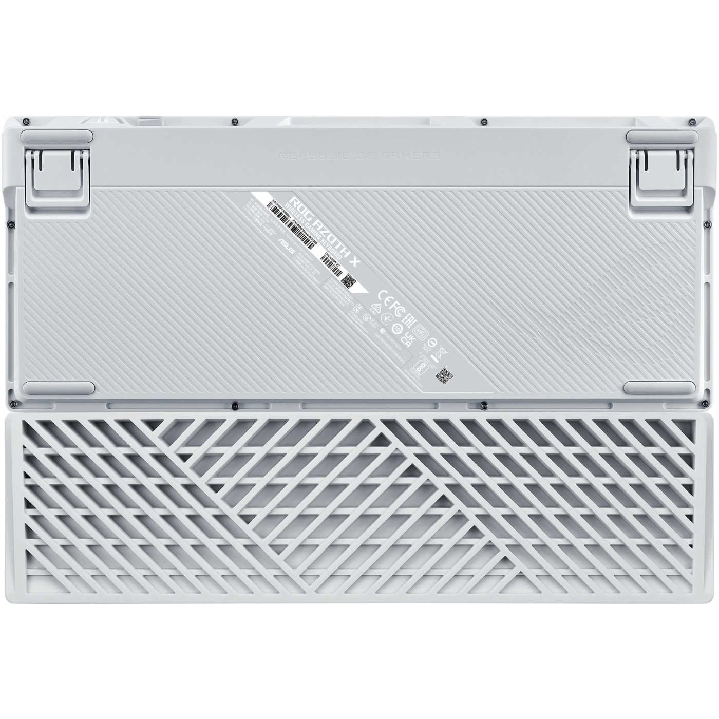 Купить Клавиатура ASUS ROG Azoth X NX Snow V2 EN PBT White (90MP044F-BKUA30) - фото 5