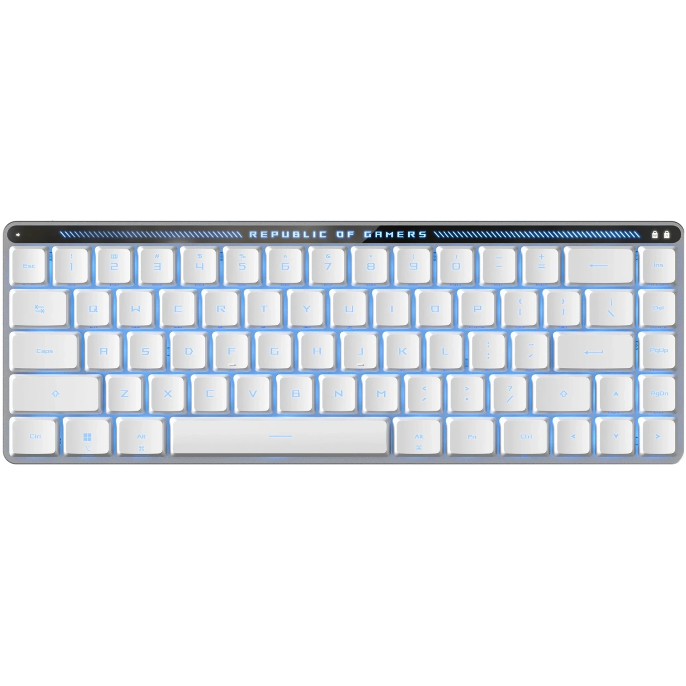 Купити Клавіатура ASUS ROG Falchion RX Red Switch EN/UK RGB White (90MP03EC-BKMA10) - фото 2