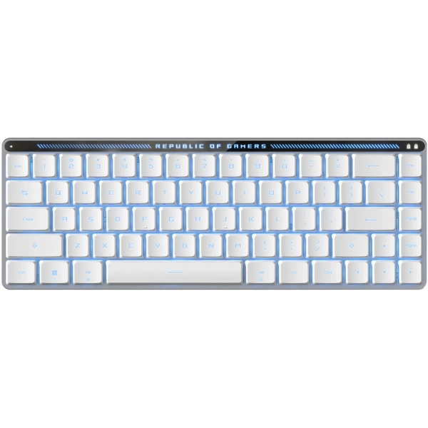 Купити Клавіатура ASUS ROG Falchion RX Red Switch EN/UK RGB White (90MP03EC-BKMA10) - фото 2