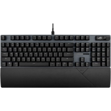 Купити Клавіатура ASUS ROG Strix Scope II X NX Snow V2 EN PBT Black (90MP03XF-BKUA20) - фото 2