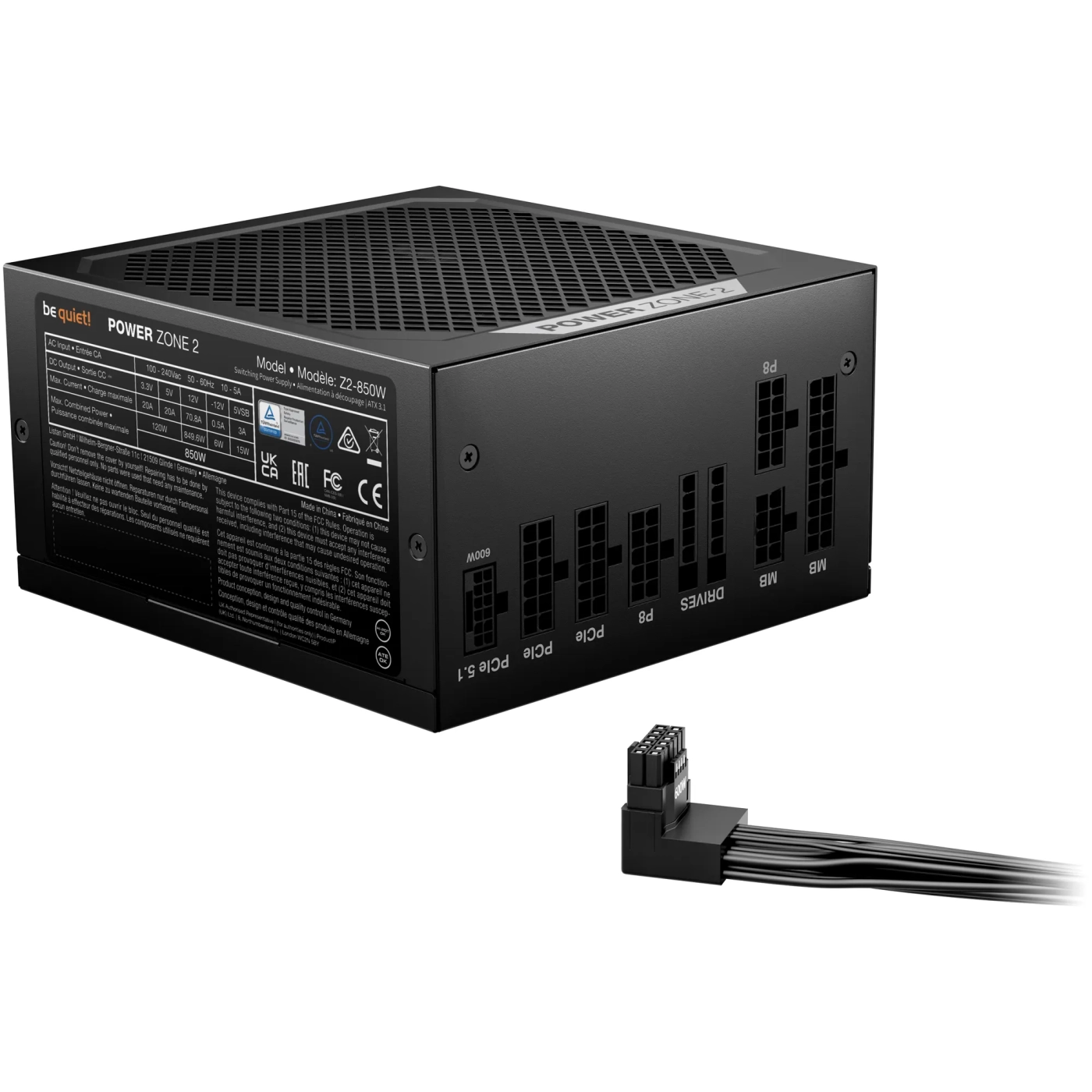 Купити Блок живлення be quiet! POWER ZONE 2 850W (BP007EU) - фото 2