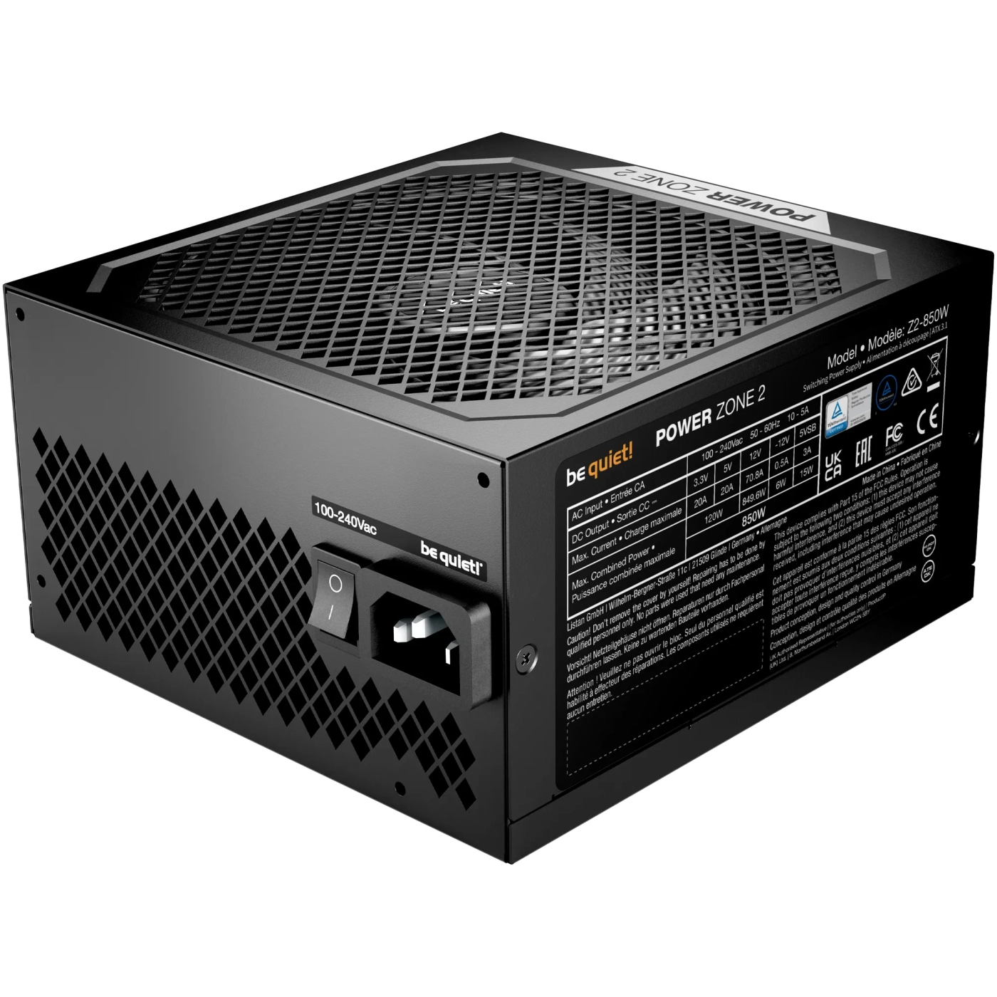 Купити Блок живлення be quiet! POWER ZONE 2 850W (BP007EU) - фото 3