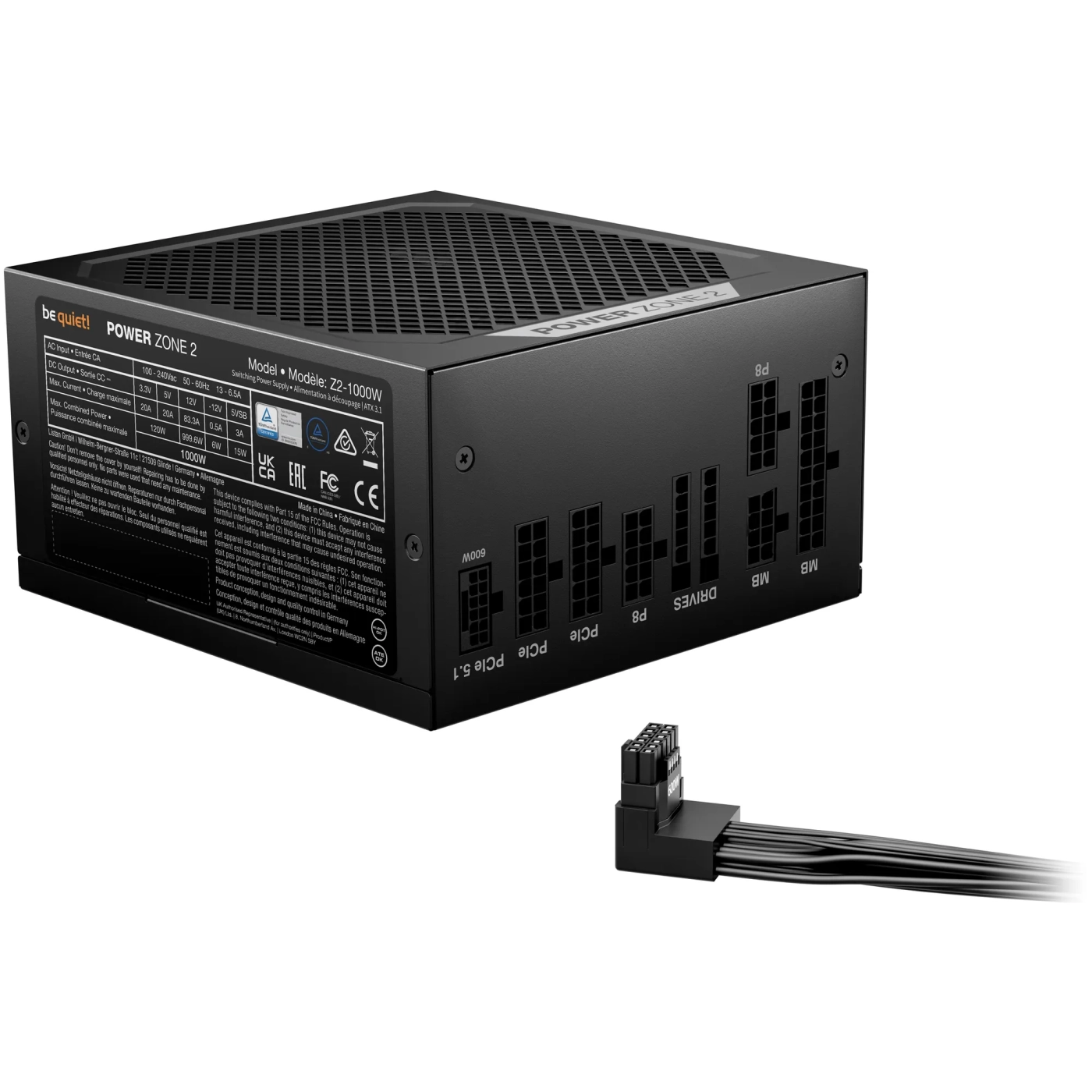 Купити Блок живлення be quiet! POWER ZONE 2 1000W (BP008EU) - фото 2