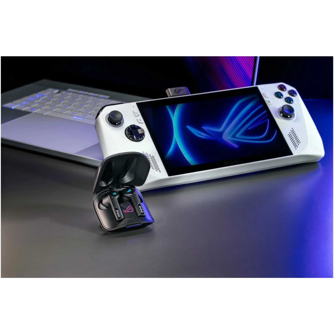 Купити Навушники ASUS ROG Cetra True Wireless SpeedNova Black (90YH03Y0-BTUA00) - фото 3