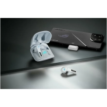 Купити Навушники ASUS ROG Cetra True Wireless SpeedNova White (90YH03Y0-BTUA10) - фото 4
