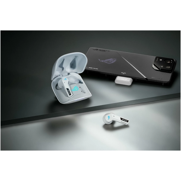 Купити Навушники ASUS ROG Cetra True Wireless SpeedNova White (90YH03Y0-BTUA10) - фото 4