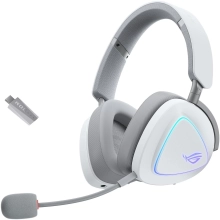 Купити Навушники ASUS ROG Delta II Moonlight White (90YH03W0-BHUA10) - фото 1