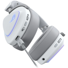 Купити Навушники ASUS ROG Delta II Moonlight White (90YH03W0-BHUA10) - фото 5
