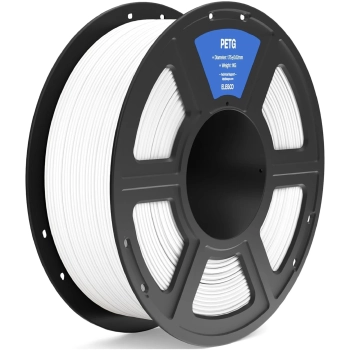 Купити PETG Filament (пластик) для 3D принтера ELEGOO 1кг, 1.75мм, білий (50.203.0386) - фото 1