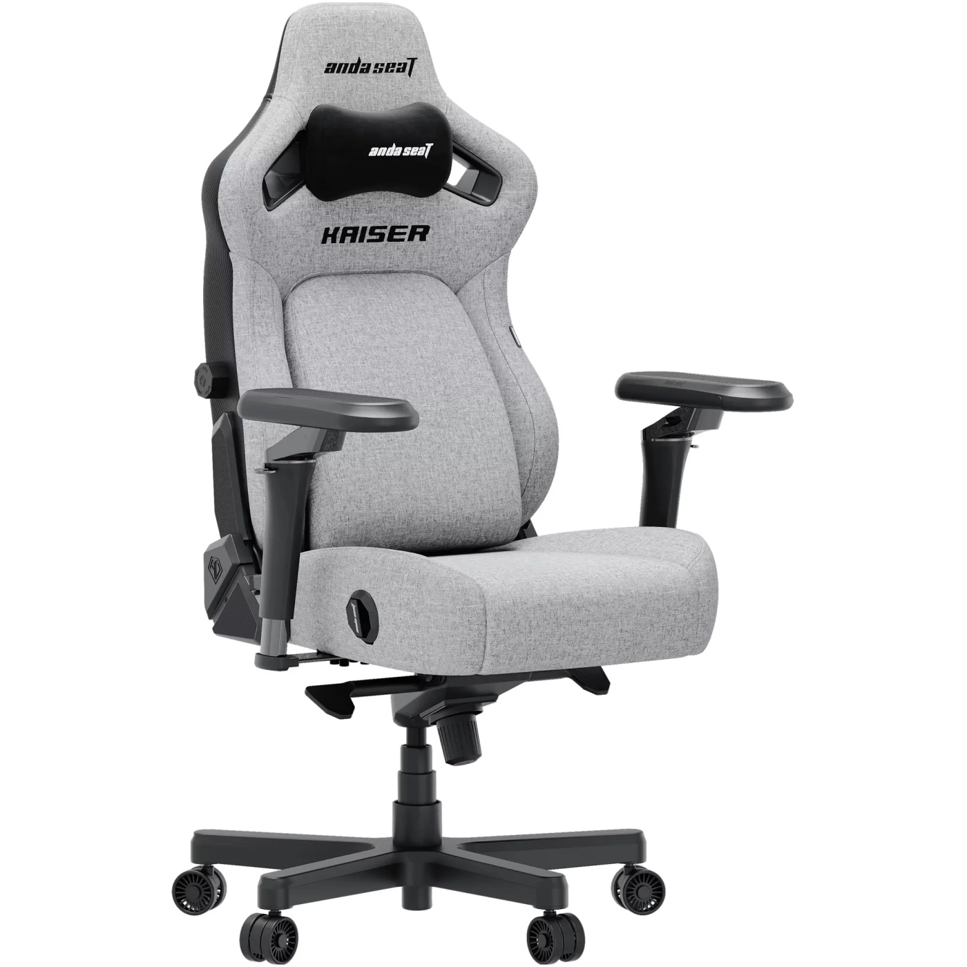 Купити Крісло для геймерів Anda Seat Kaiser 4 V2 Size XL Gray Fabric (AD12YDDC-XLL-20-G-CF-03) - фото 2
