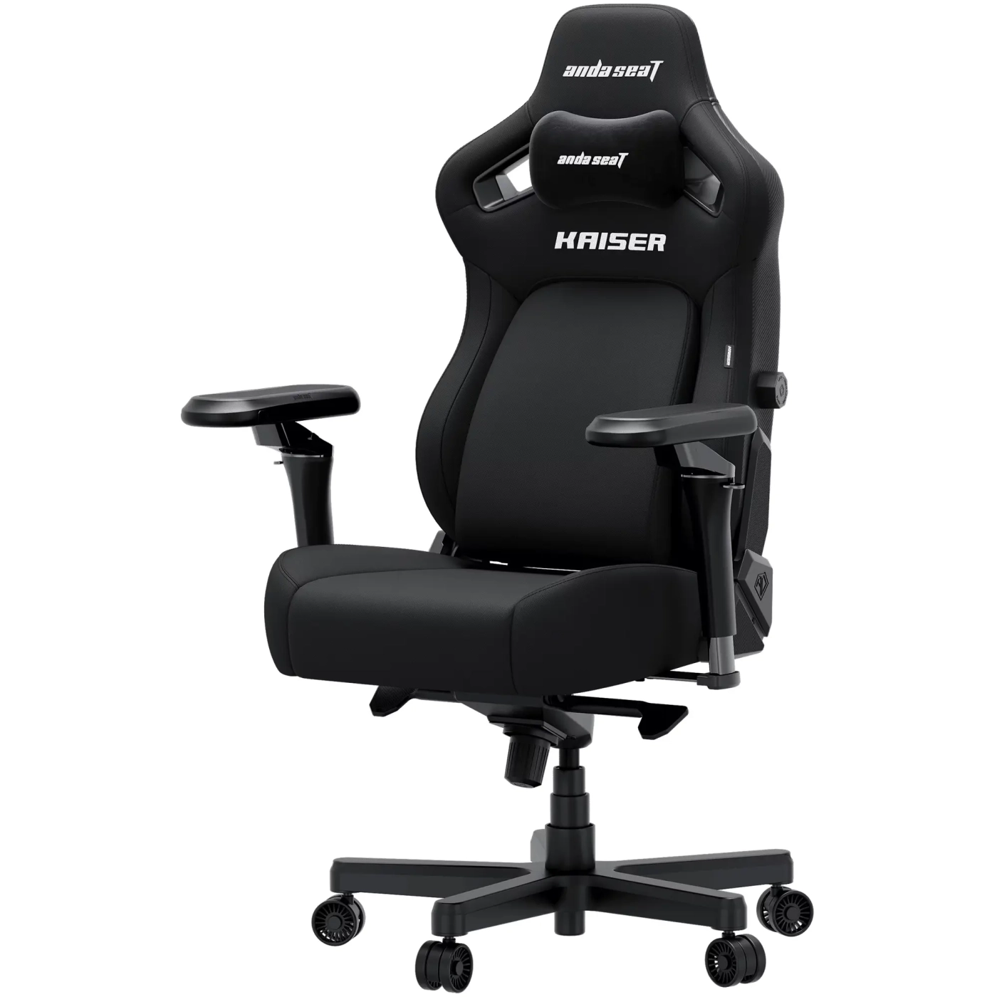 Купити Крісло для геймерів Anda Seat Kaiser 4 V2 Size XL Black Fabric (AD12YDDC-XLL-20-B-CF-03) - фото 3