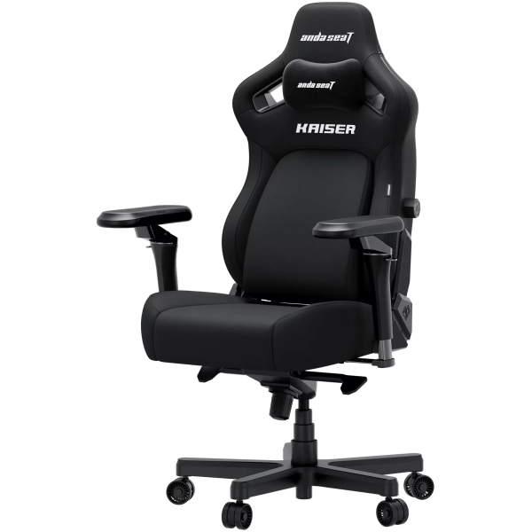 Купити Крісло для геймерів Anda Seat Kaiser 4 V2 Size XL Black Fabric (AD12YDDC-XLL-20-B-CF-03) - фото 3