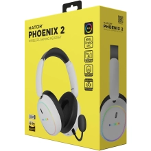 Купити Навушники Hator Phoenix 2 Wireless White (ESH41) - фото 6
