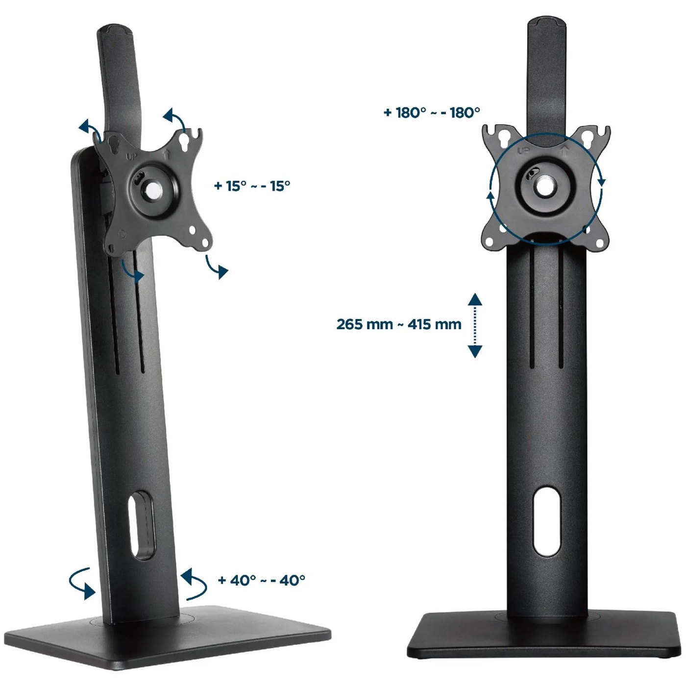 Купити Кріплення для монітора Gembird MS-D1-01 - фото 8