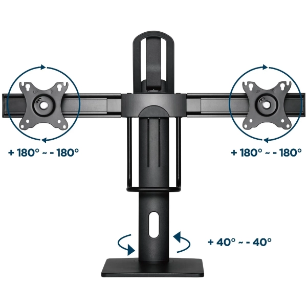 Купити Кріплення для монітора Gembird MS-D2-01 - фото 9