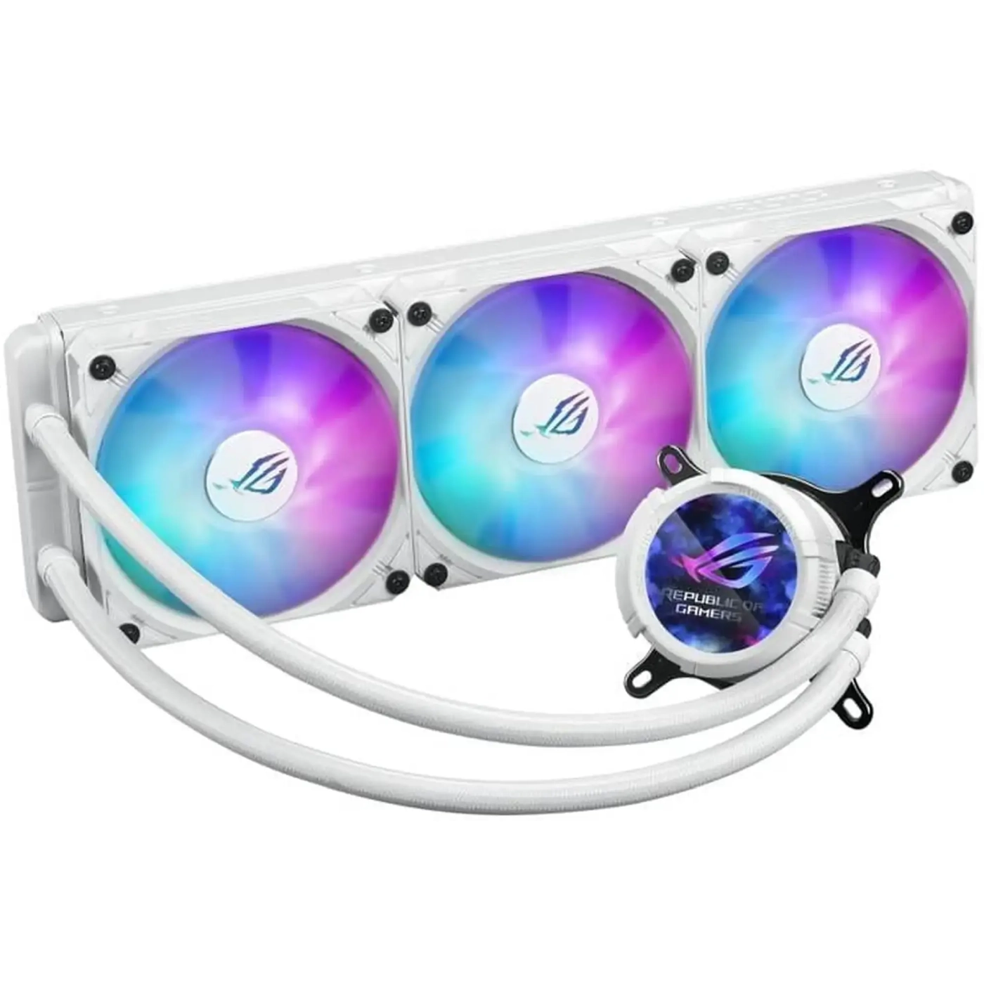 Купити Система водяного охолодження ASUS TUF GAMING LC III 360 ARGB LCD WHT (90RC01A2-B0EAY0) - фото 3