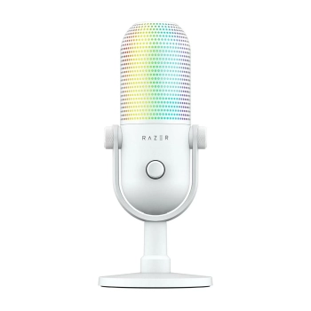 Купить Микрофон Razer Seiren V3 Chroma White (RZ19-05060200-R3M1) - фото 1