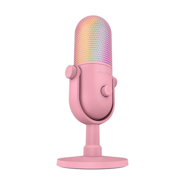 Купити Мікрофон Razer Seiren V3 Chroma Quartz (RZ19-05060300-R3M1) - фото 2