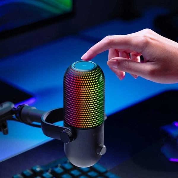Купить Микрофон Razer Seiren V3 Chroma Black (RZ19-05060100-R3M1) - фото 5