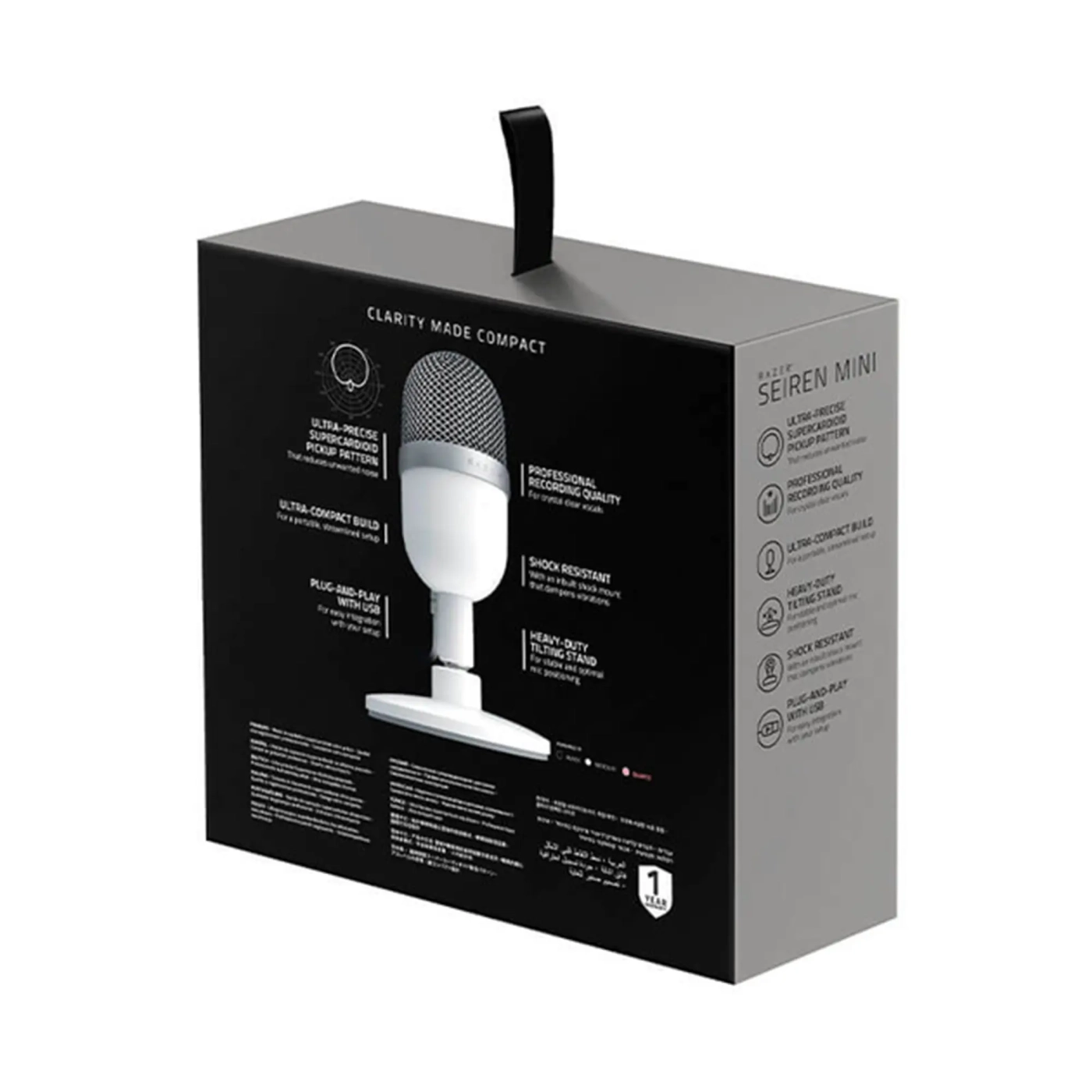 Купить Микрофон RAZER Seiren mini Mercury (RZ19-03450300-R3M1) - фото 4