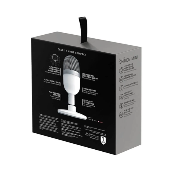 Купить Микрофон RAZER Seiren mini Mercury (RZ19-03450300-R3M1) - фото 4