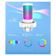 Купити Мікрофон Fifine RGB Ampligame (A8W) - фото 3