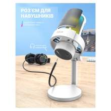 Купити Мікрофон Fifine RGB Ampligame (A8W) - фото 4