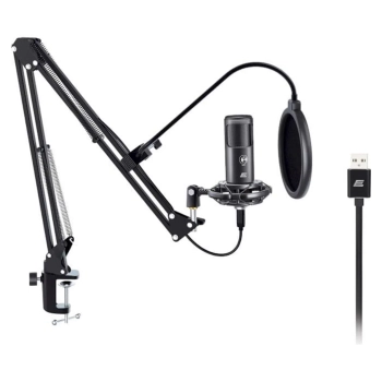 Купить Микрофон 2Е MPC021 Streaming USB (2E-MPC021) - фото 1
