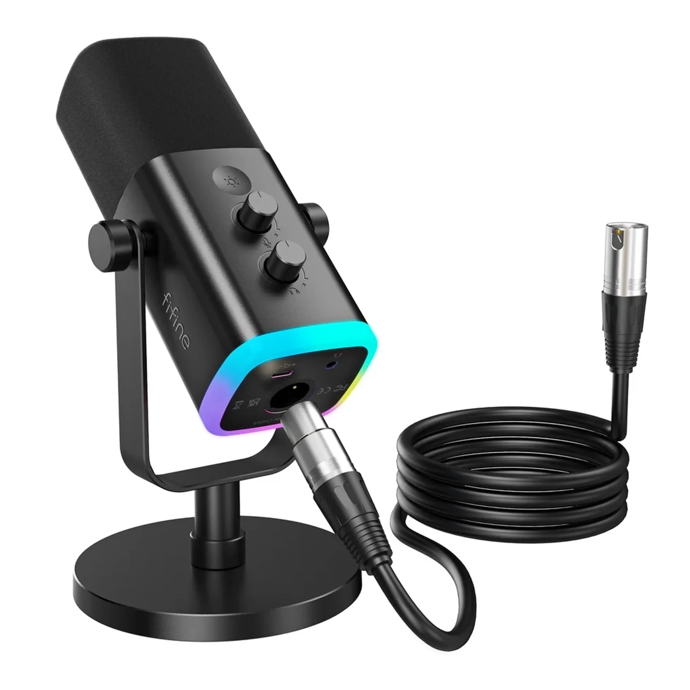 Купити Мікрофон Fifine AmpliGame AM8 Black - фото 2