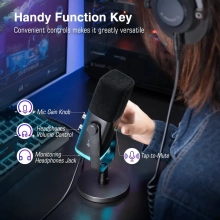 Купити Мікрофон Fifine AmpliGame AM8 Black - фото 3