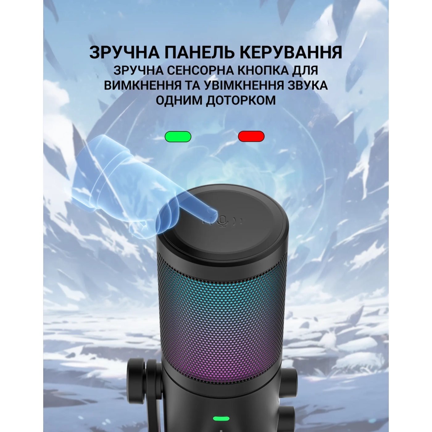 Купить Микрофон Fifine AM6 Black - фото 8