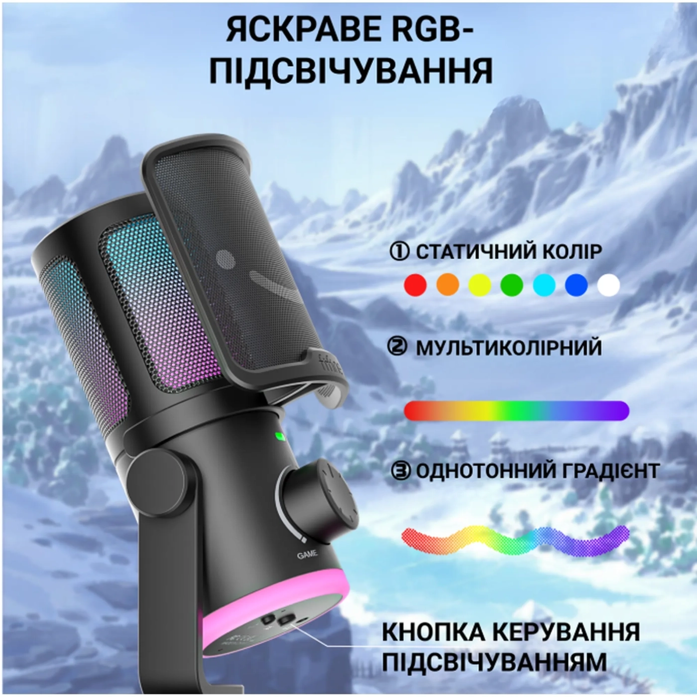 Купить Микрофон Fifine AM6 Black - фото 11