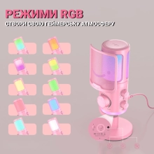 Купить Микрофон Fifine AM6 Pink - фото 6