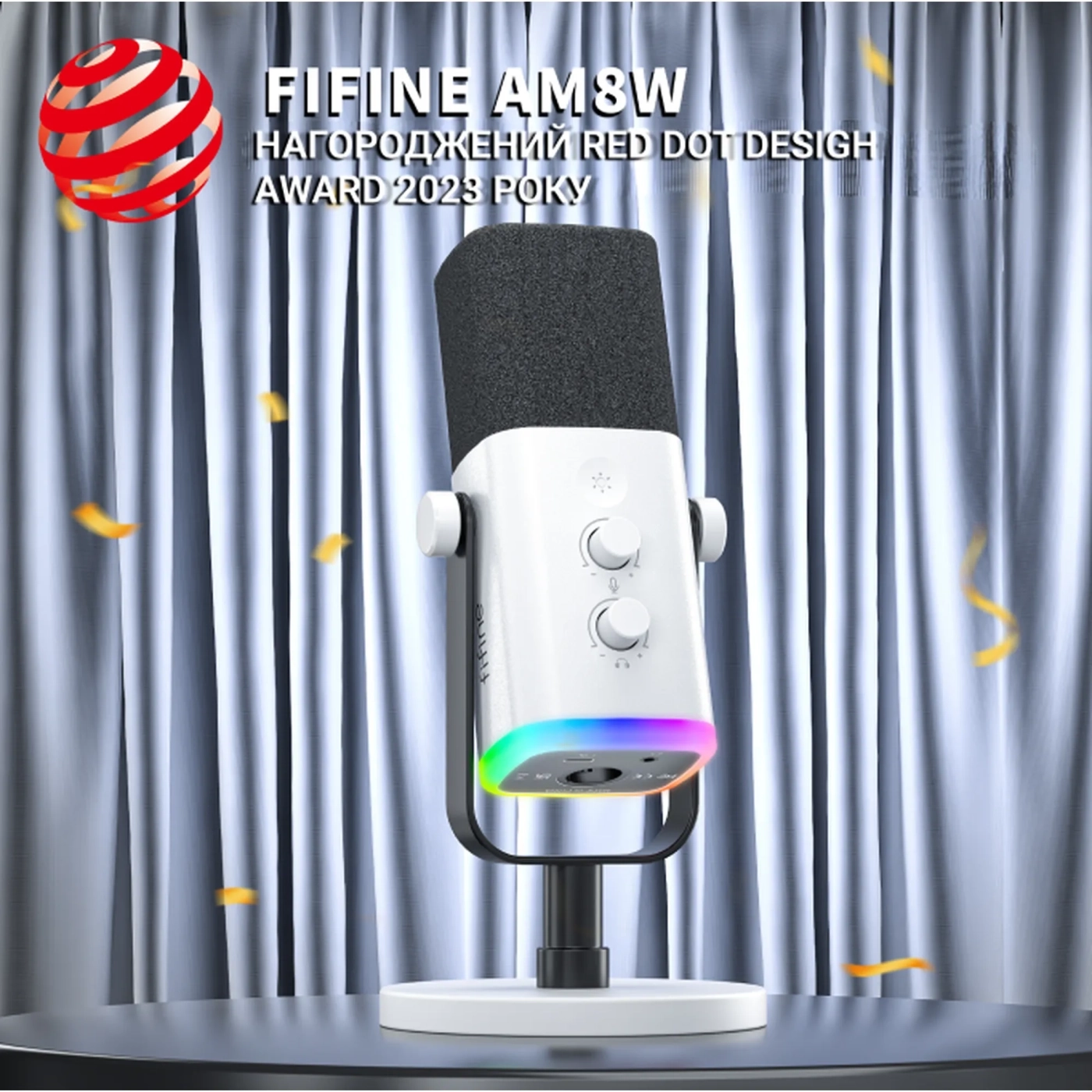Купить Микрофон Fifine AM8W - фото 6