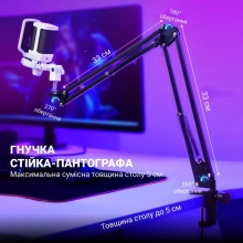 Купить Микрофон Fifine Q6TW White - фото 5